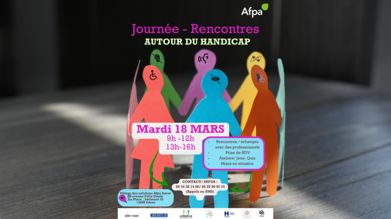 Journée-rencontre autour du handicap à l’AFPA Istres : Un événement à ne pas manquer