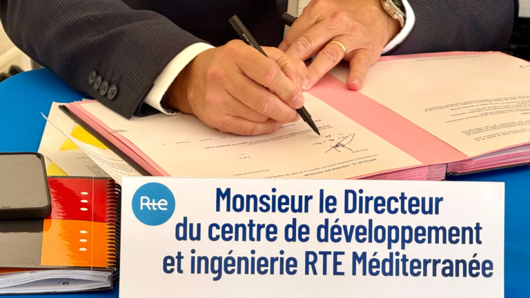 Signature d’une convention d’études entre la ville de Fos-sur-Mer et RTE