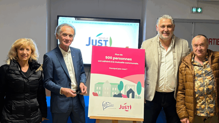 La Mutuelle Communale JUST fête son 500ème Adhérent