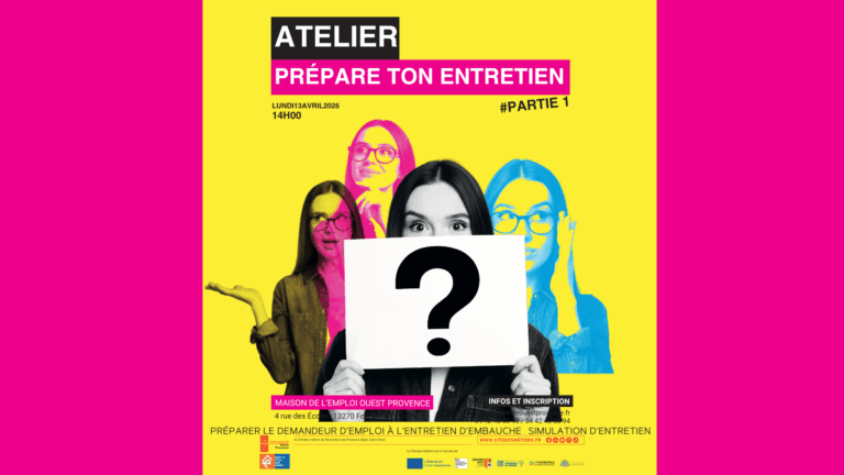 Atelier « Prépare ton entretien, Job qui peut »