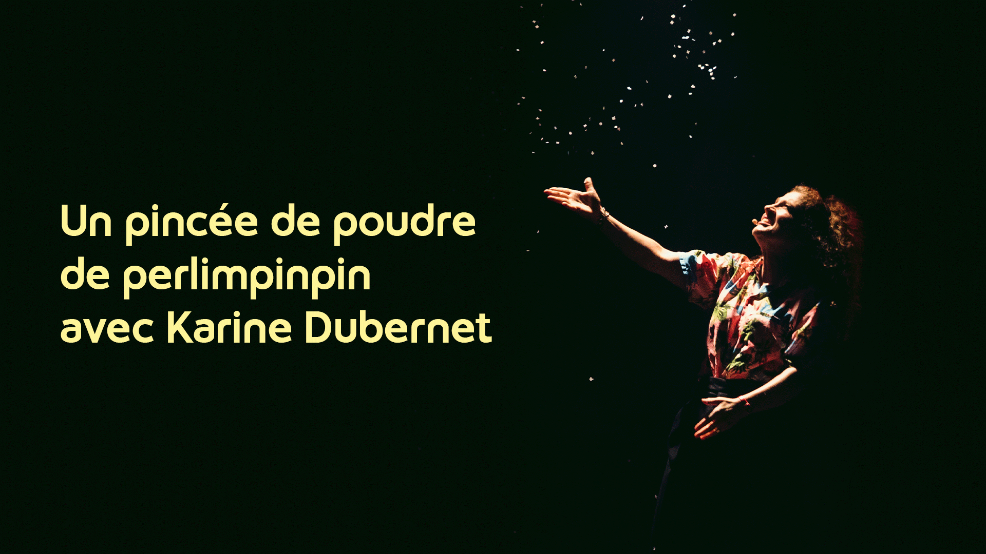 « De la poudre de perlimpinpin » et près de 1000 éclats de rire : Karine Dubernet a conquis Fos-sur-Mer